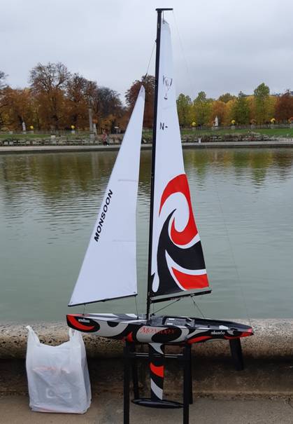 club nautique du luco jardin du Luxembourg Paris pond boat