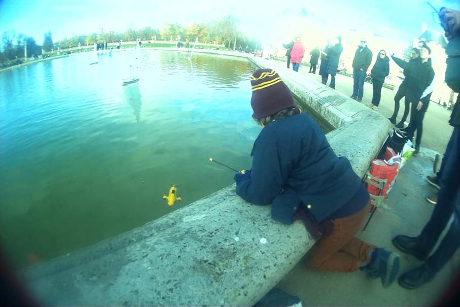 club nautique du luco jardin du Luxembourg Paris pond boat