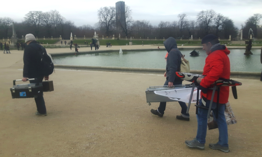 club nautique du luco jardin du Luxembourg Paris pond boat