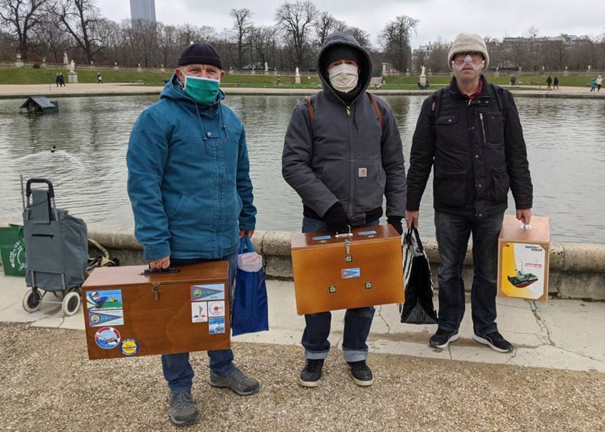 club nautique du luco jardin du Luxembourg Paris pond boat