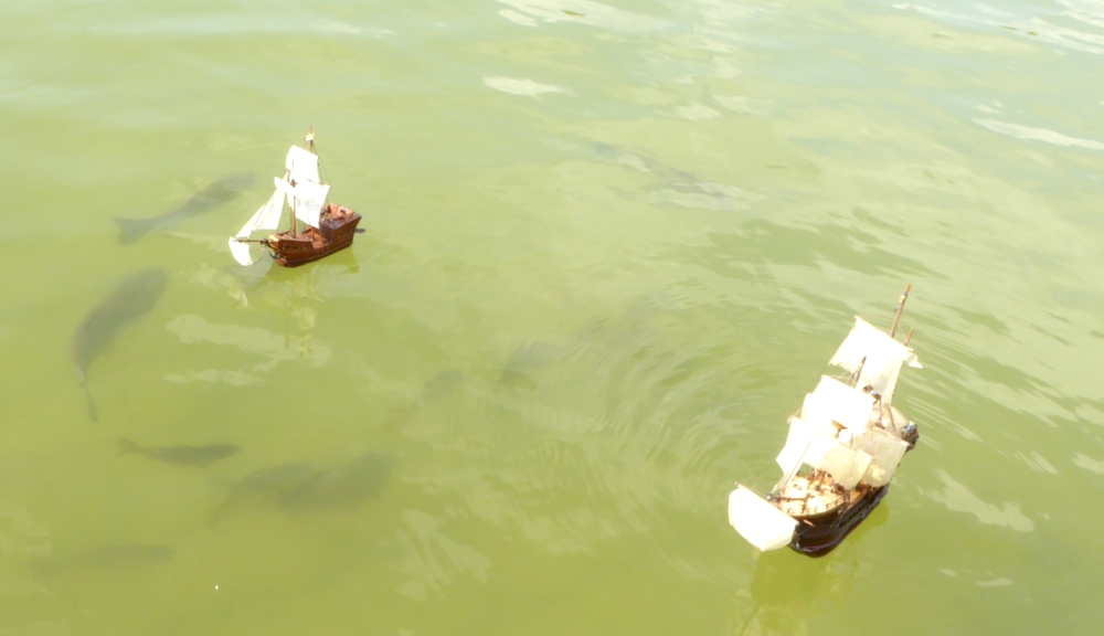 club nautique du luco jardin du Luxembourg Paris pond boat