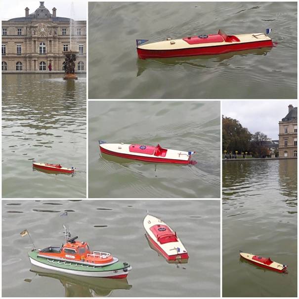 club nautique du luco jardin du Luxembourg Paris pond boat