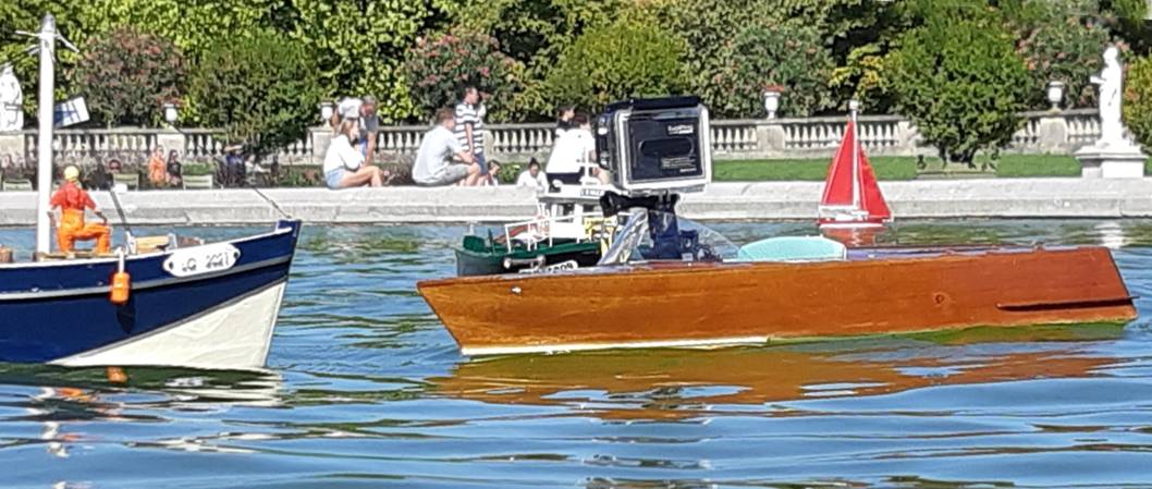club nautique du luco jardin du Luxembourg Paris pond boat