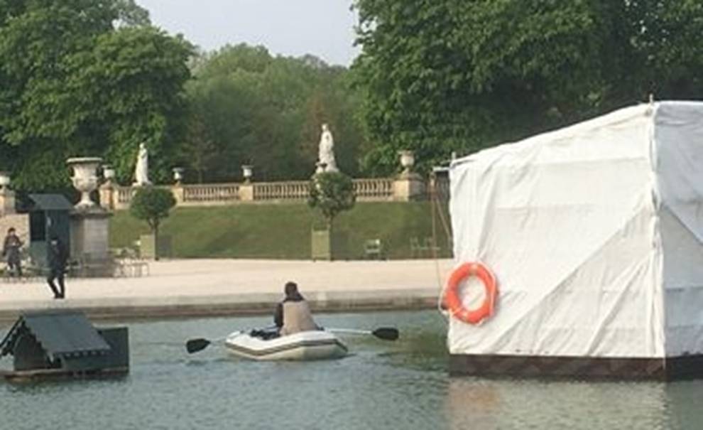 club nautique du luco jardin du Luxembourg Paris pond boat