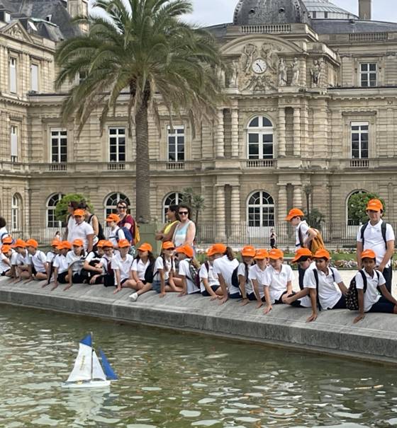 Club nautique du luco jardin du Luxembourg Paris pond boat