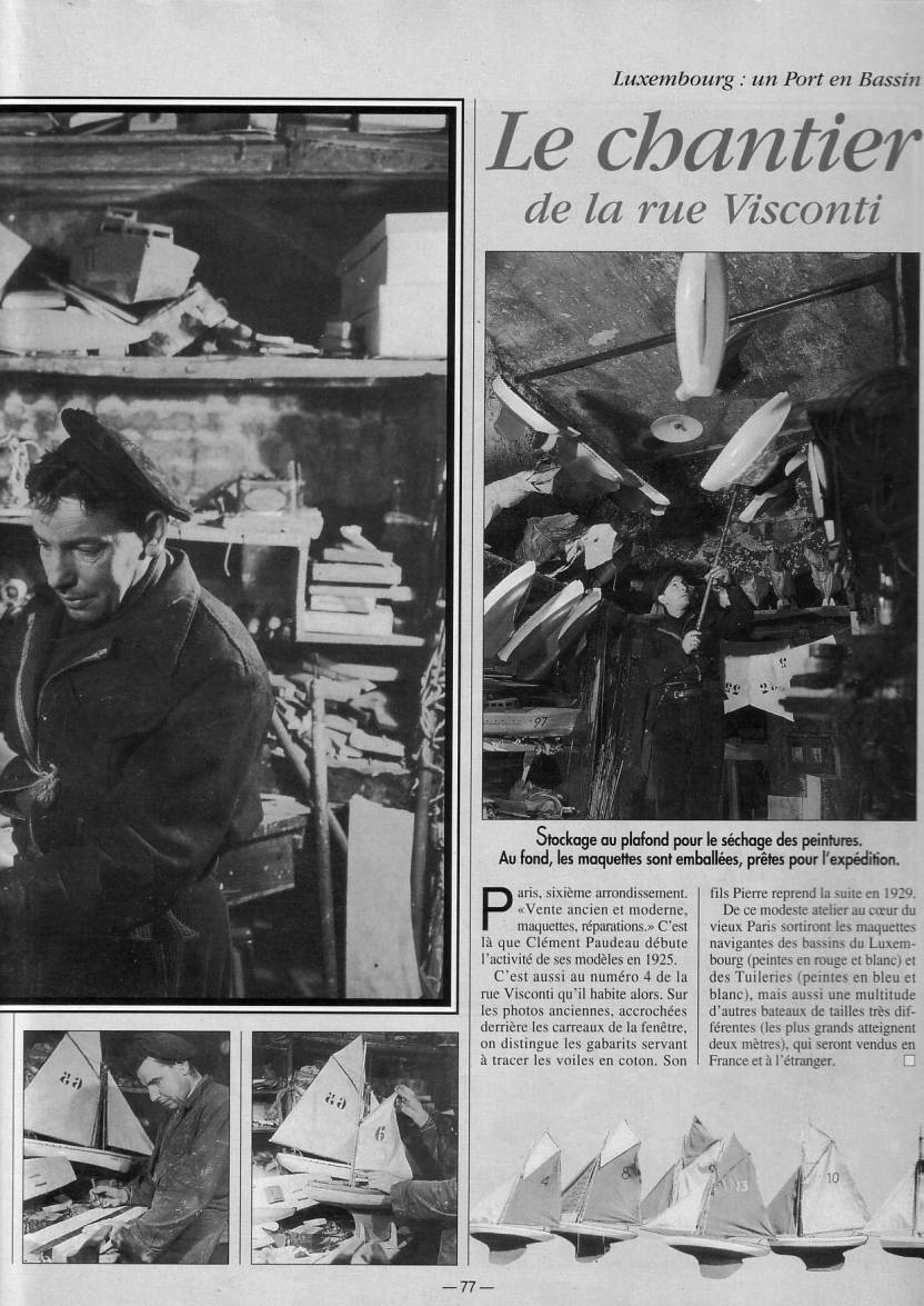 "Voiles et voiliers" numro 301 " Luxembourg un port en bassin" 